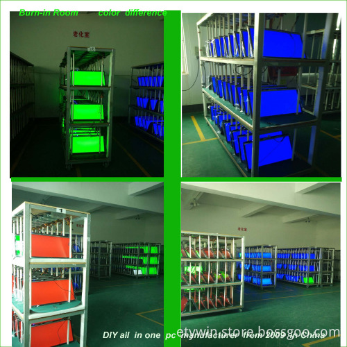 2016 Factory cheap 21.5" all in one pc desktop can wall mounted